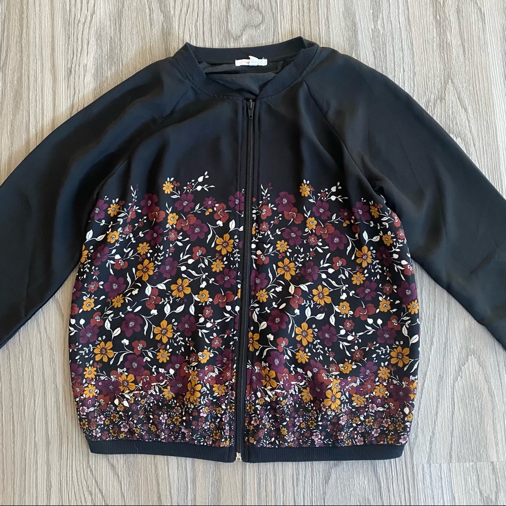 Maurices floral jacket